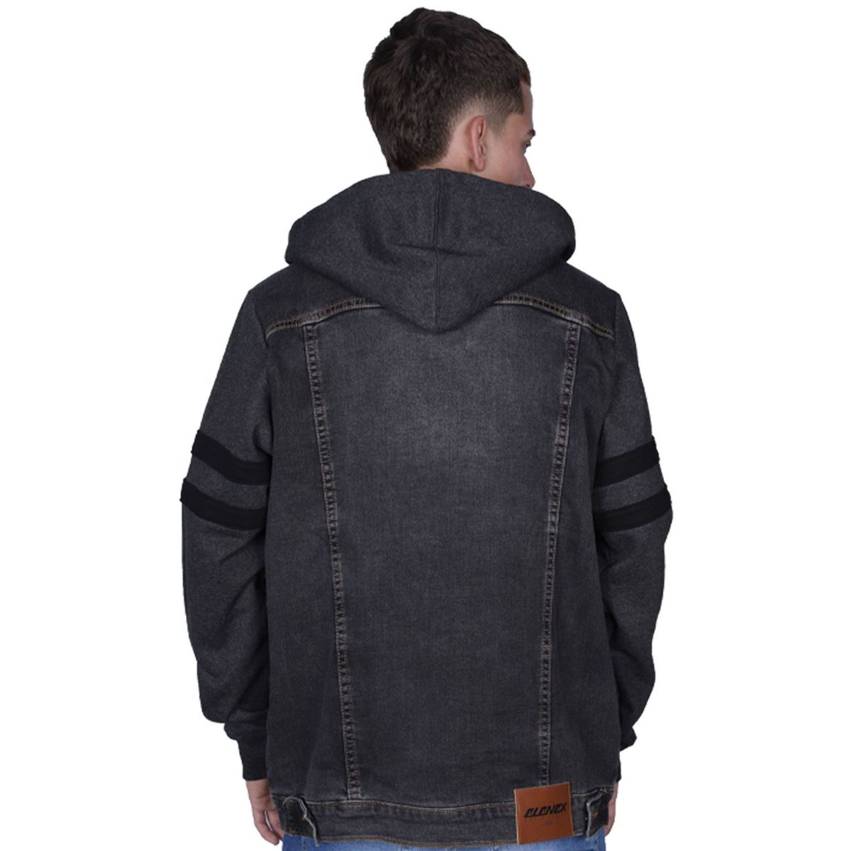 ELENEX - Casaca Denim Hombre Elenex