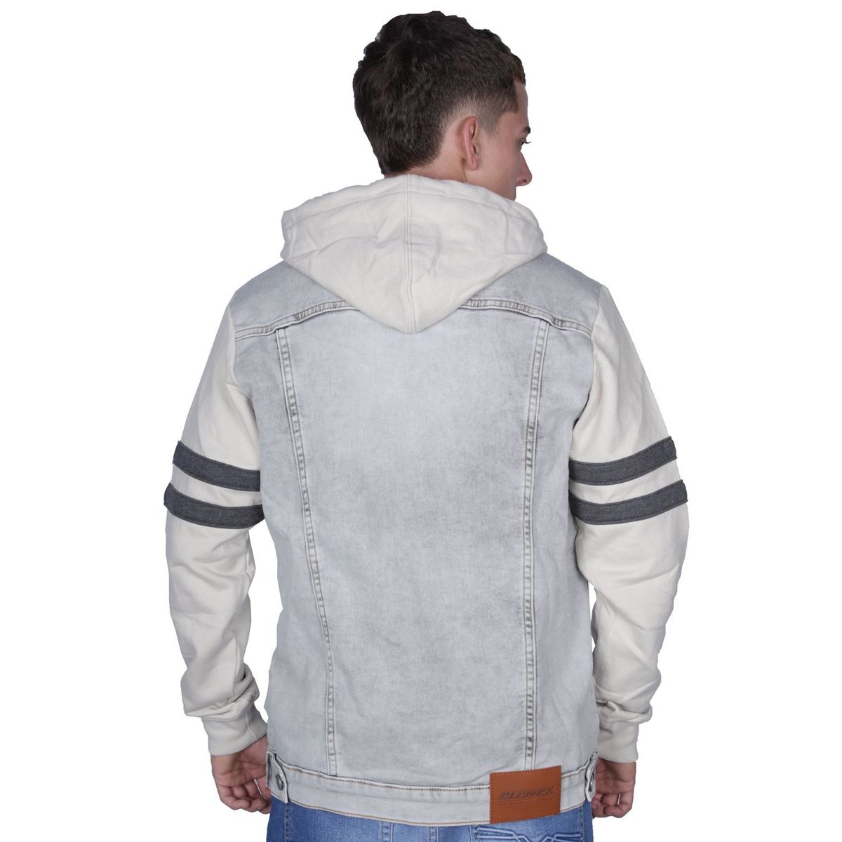 ELENEX - Casaca Denim Hombre Elenex