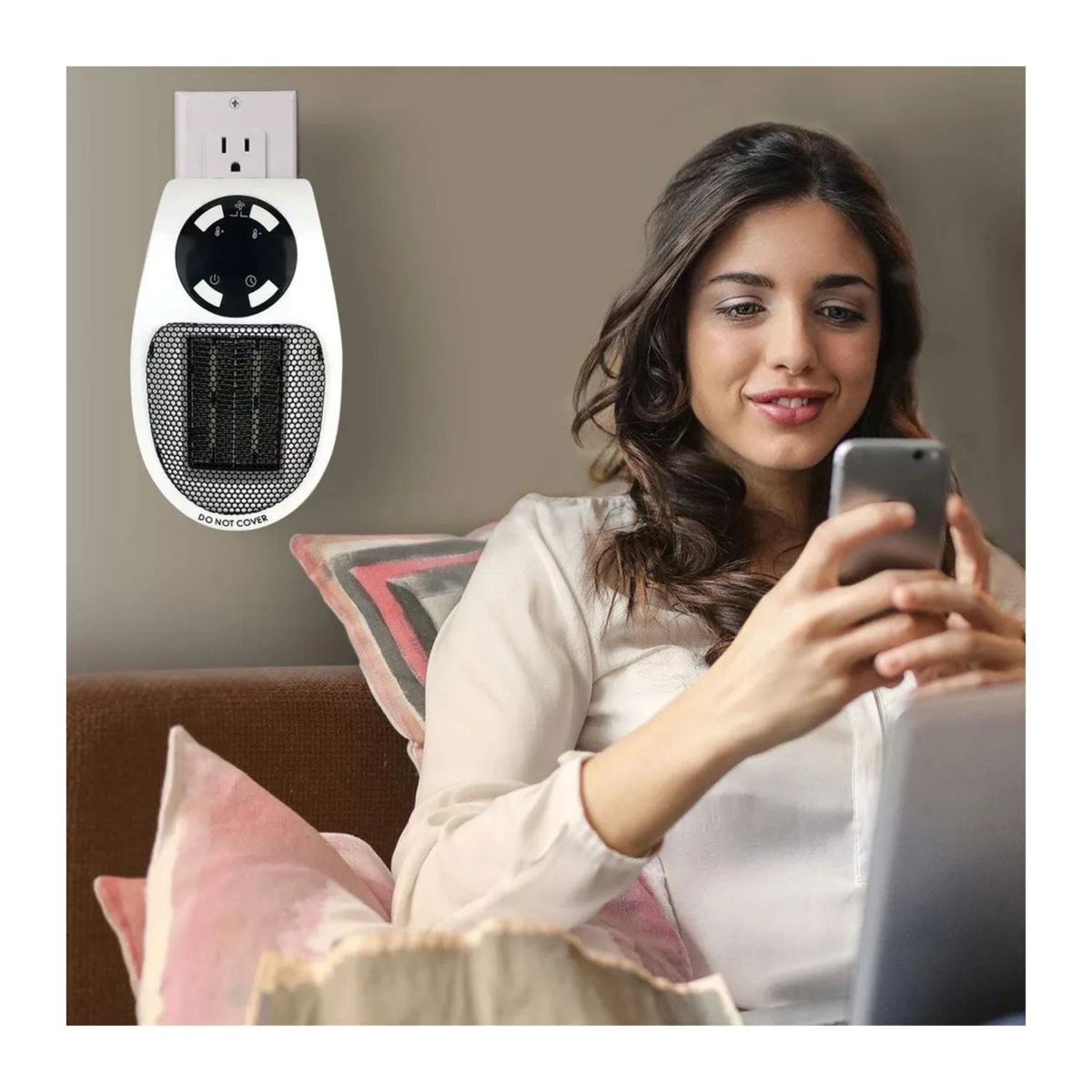 ROHS - Estufa Eléctrico Portátil con Control