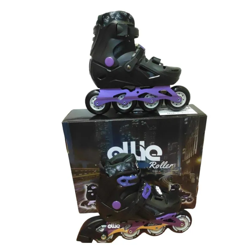 OLLIE - PATIN LINEAL OLLIE URBANO MORADO TALLA M 32 - 35