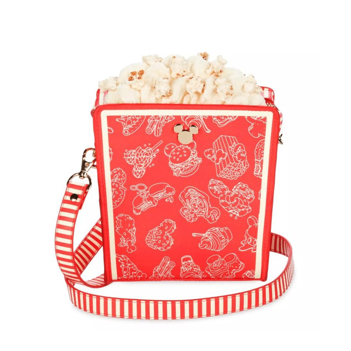 DISNEY - Cartera Crossbody Mickey Mouse Pop Corn