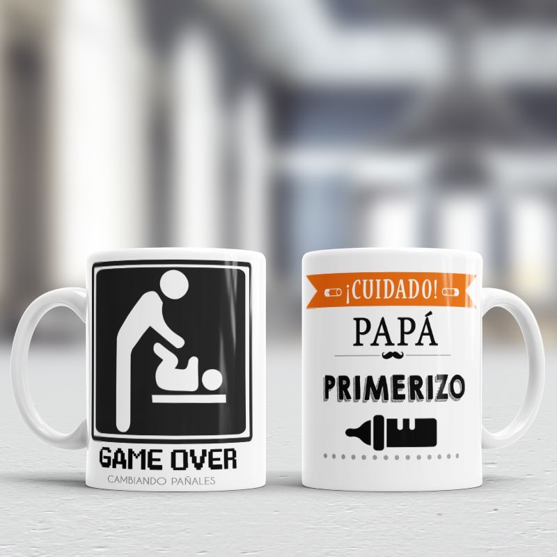 GENERICO - Taza de loza con diseño Día del Padre 11oz