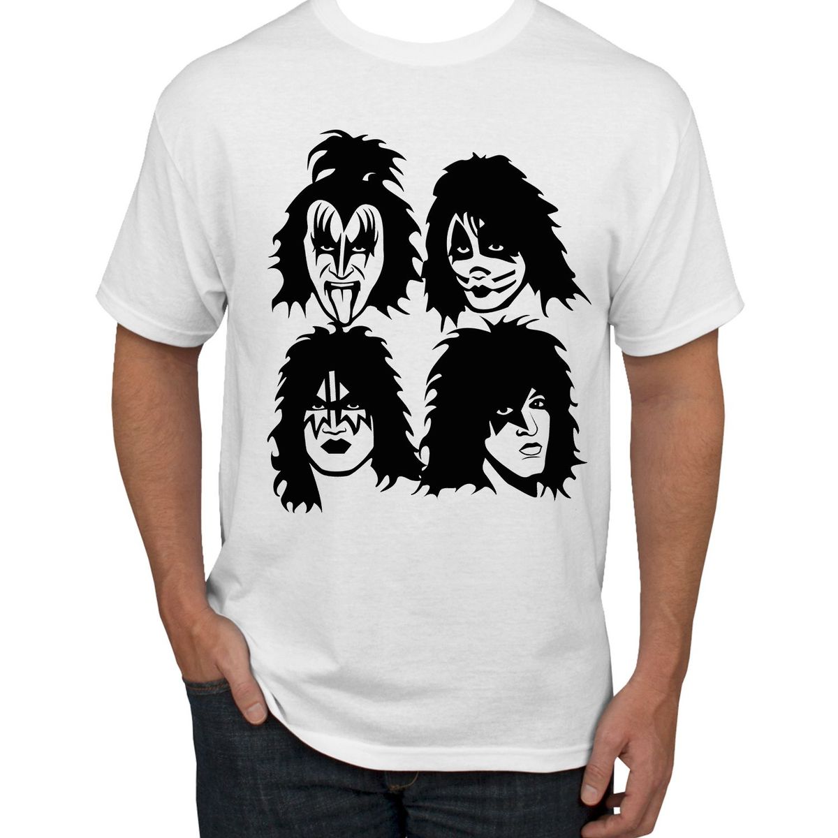 GENERICO - Polo Manga Corta  Kiss white 02