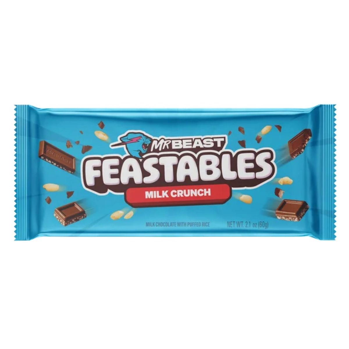 GENERICO - Sampler Pack Chocolates Feastables Mr Beast 4 und x 60 g