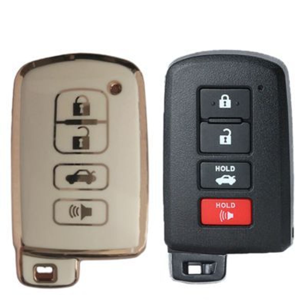 GENERICO - SKSTORE Funda Protector TPU de Llave Smart para Toyota