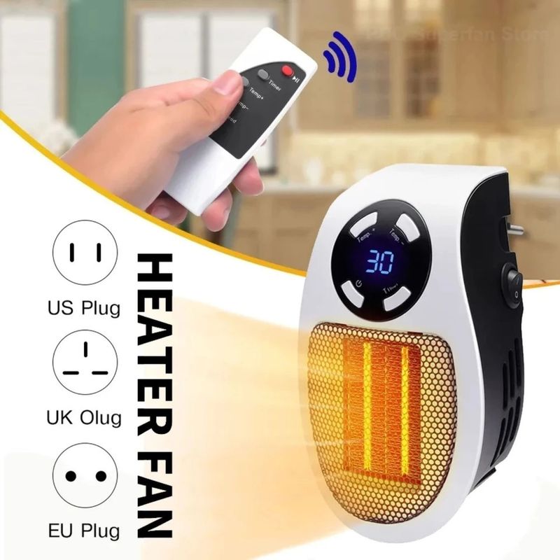 IMPORTADO MC - Estufa Eléctrica Portátil con Control