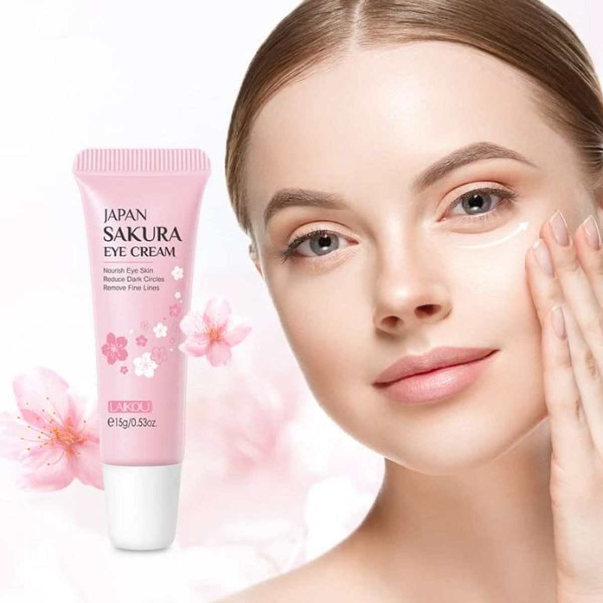 SAKURA - Contorno de Ojos JAPAN SAKURA EYE CREAM LAIKOU