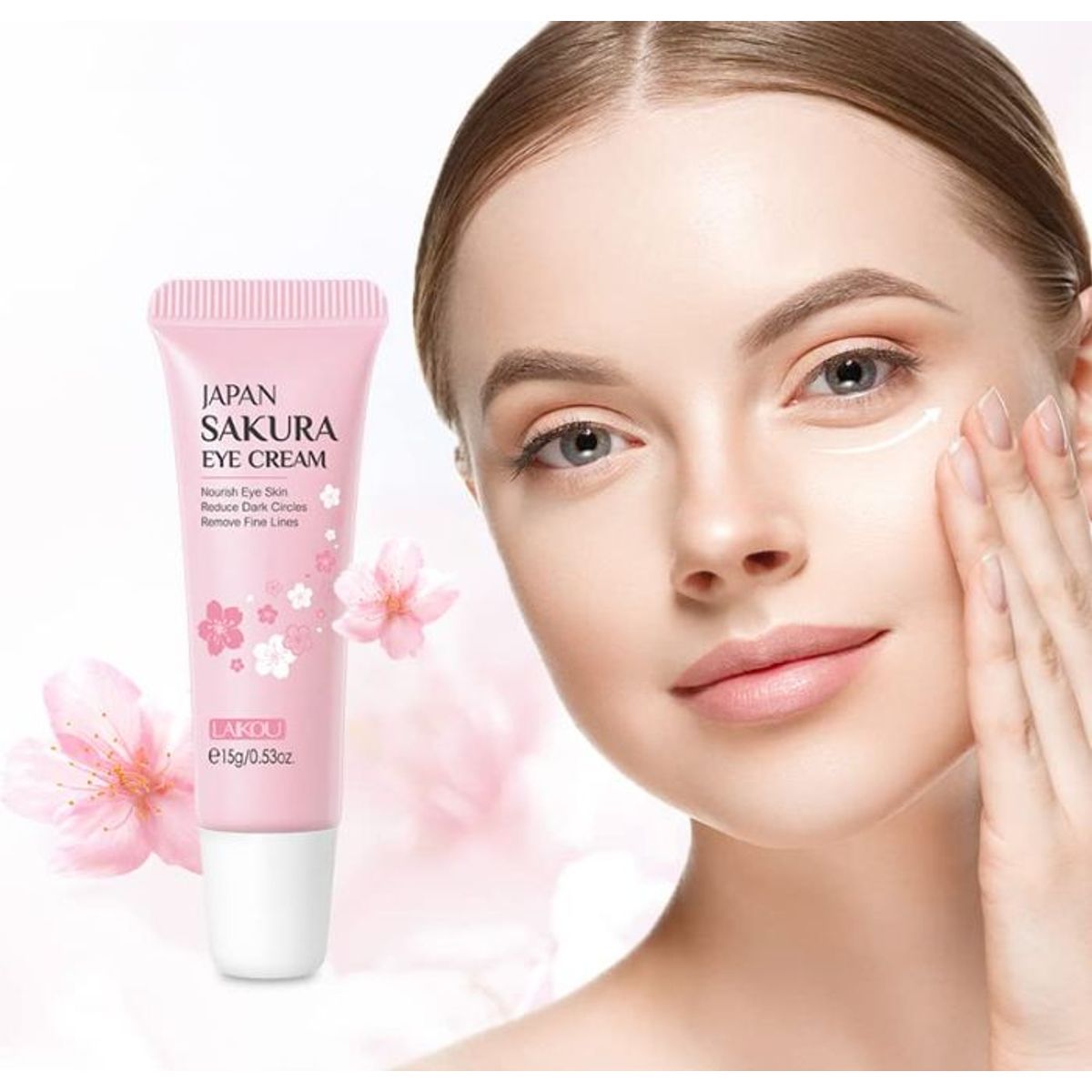 SAKURA - Contorno de Ojos JAPAN SAKURA EYE CREAM LAIKOU