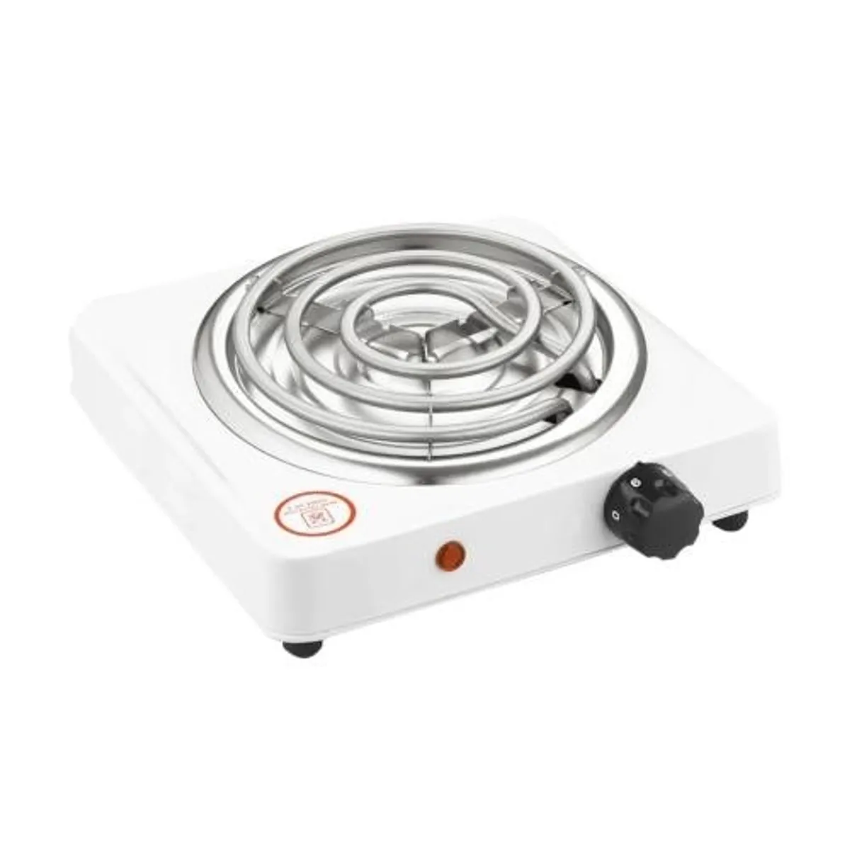 GENERICO - Cocina 500 Watts Estufa Electrica 1 Hornilla Espiral Blanco