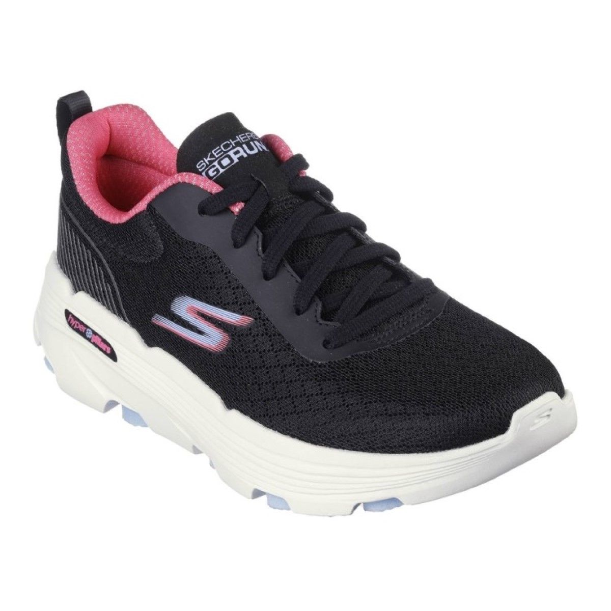 SKECHERS - Zapatilla Skechers Go Run 7.0 Active Stride 129333/BKPK para Mujer