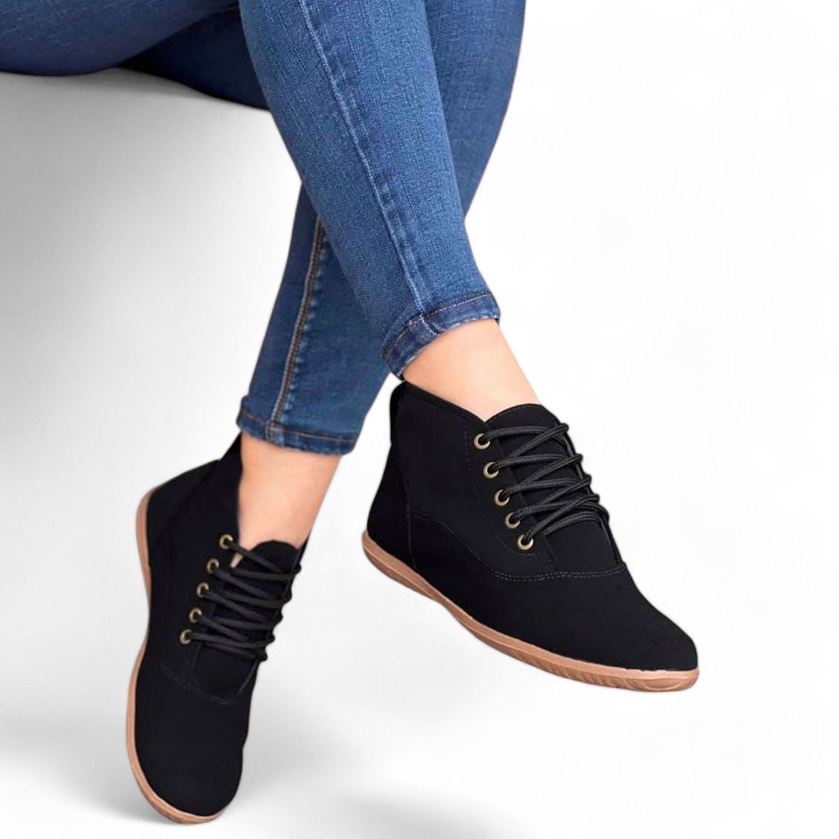 GENERICO - Botin Mujer TRM2046L-40 COLOR NEGRO