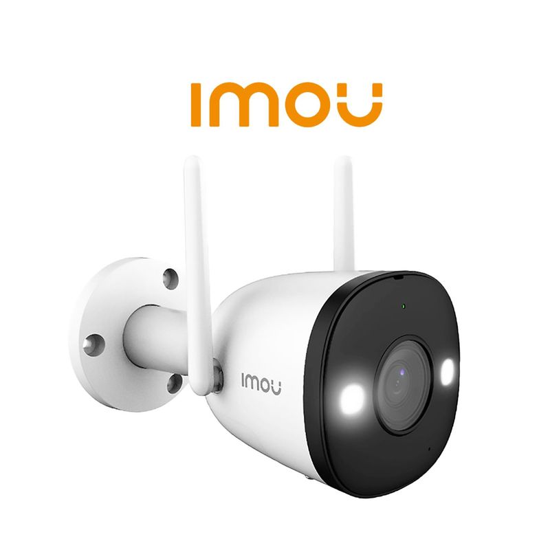 IMOU - Cámara de Vigilancia Wi-Fi BULLET 3 2K 3MP Exterior Noche Color