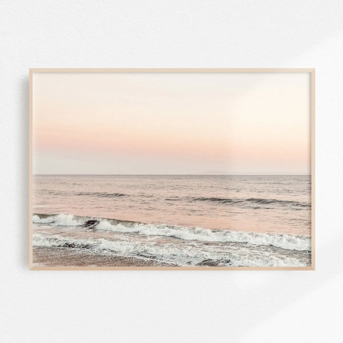 DECO DESIGN - DECO DESIGN CUADRO PASTEL BEACH - 50X70CM