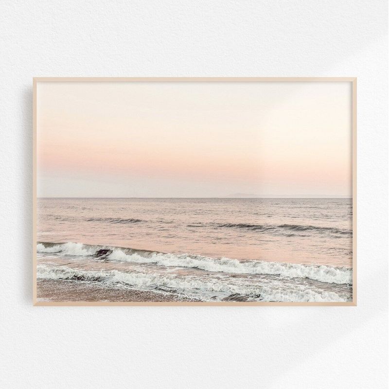 DECO DESIGN - DECO DESIGN CUADRO PASTEL BEACH - 50X70CM