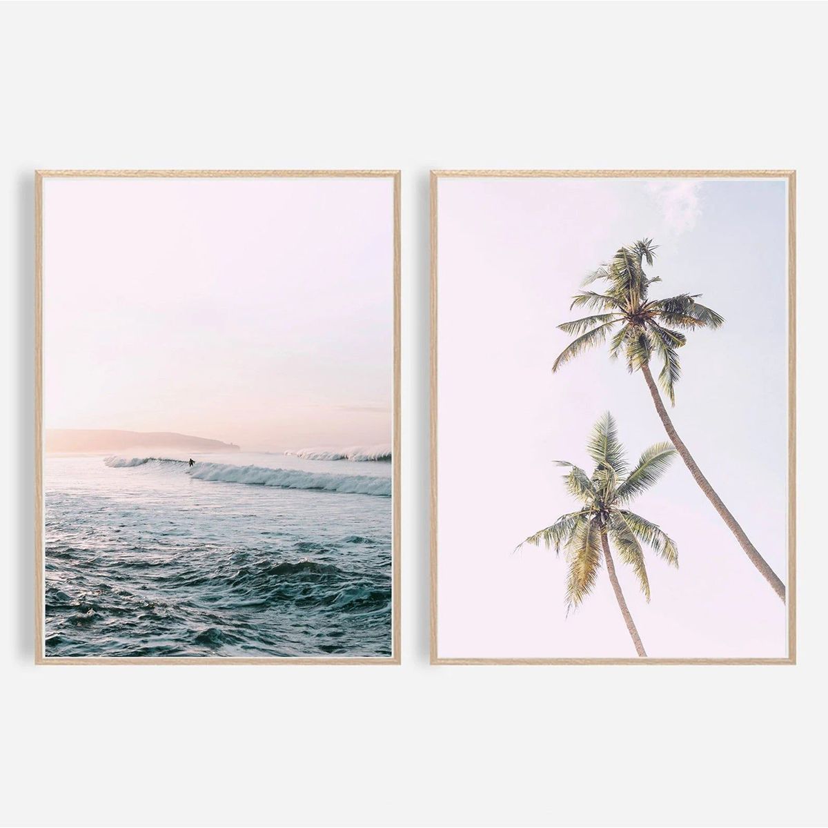 DECO DESIGN - DECO DESIGN SET SURF PALM X 2 PCS - 50X70CM