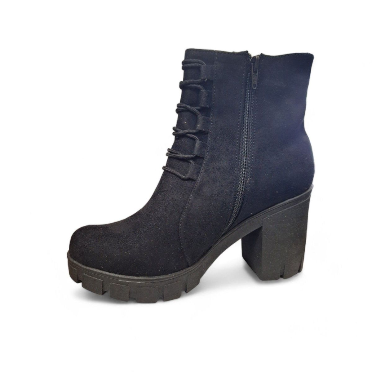 GENERICO - Botin Mujer Casual Tipo Militar