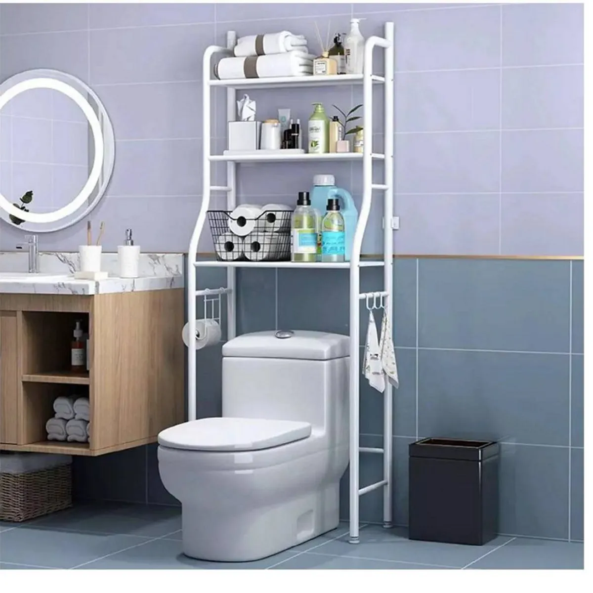 GENERICO - Estante Organizador Para Baño Inodoro Alta Calidad