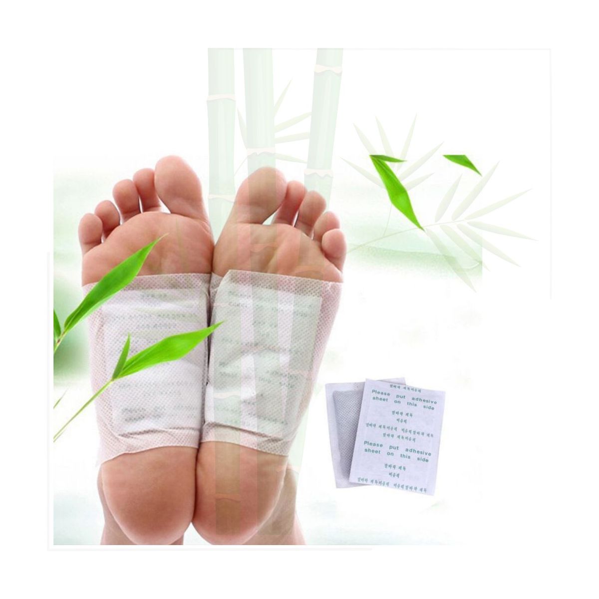 OEM - KINOKI Parches Desintoxicante para Pies caja de x 2 unidades