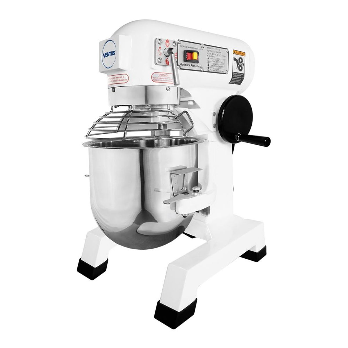 VENTUS - Ventus Batidora Industrial 10 Lts -Triple función,Switch termico-VB-10L