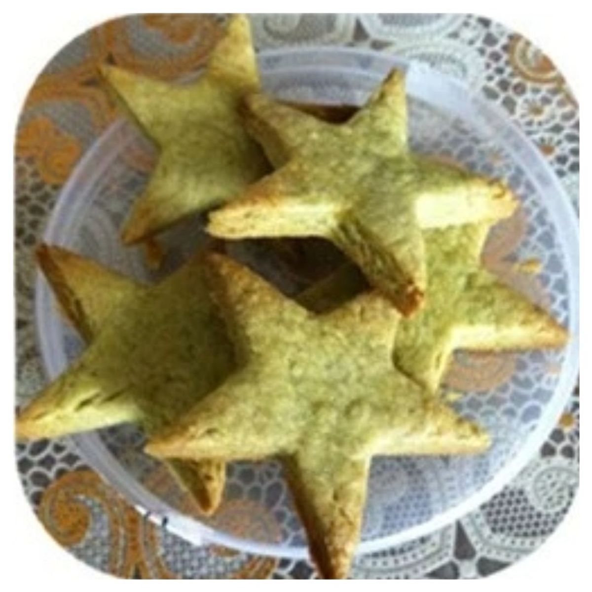 GENERICO - Molde Cortador de Galletas en Forma de Estrella 5 piezas