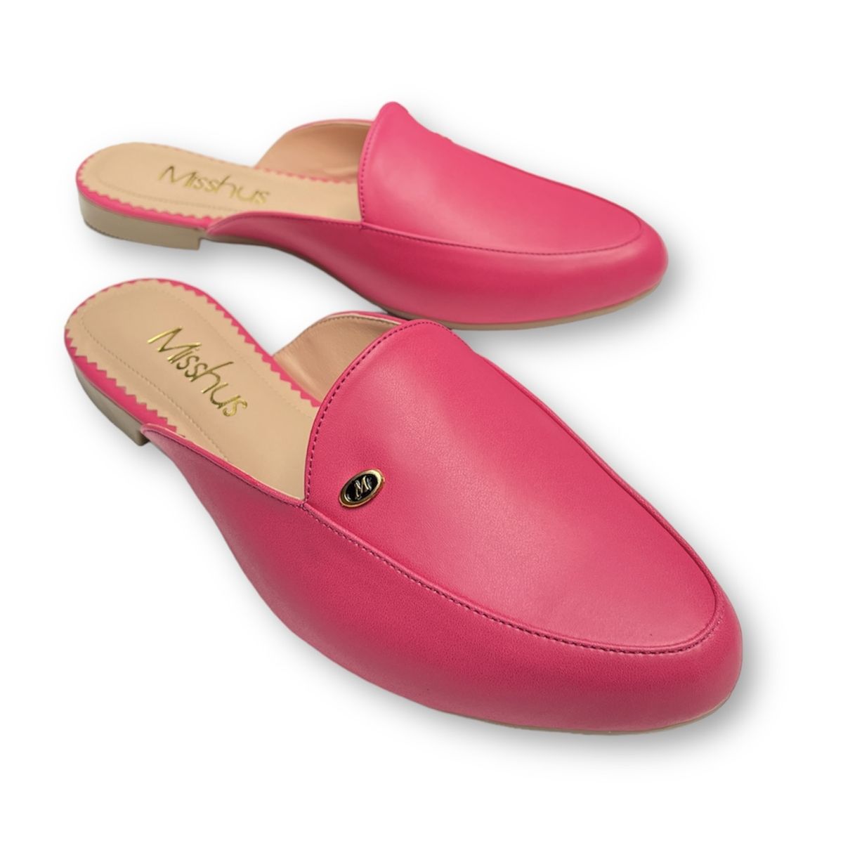 GENERICO - Zapatos mules Mujer Misshus Mica fucsia