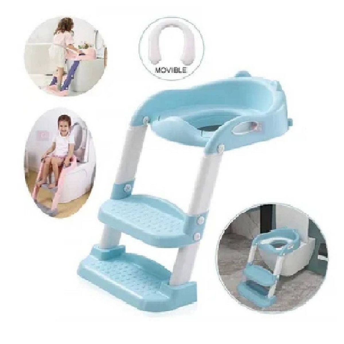 GENERICO - Asiento de Inodoro para Entrenamiento Plegable para Niños