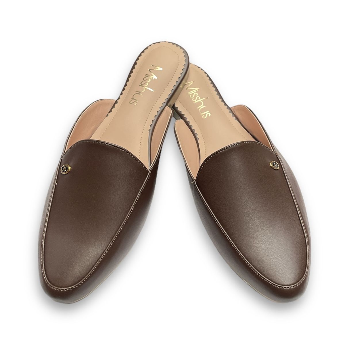 GENERICO - Zapatos mules Mujer Misshus Mica marrón