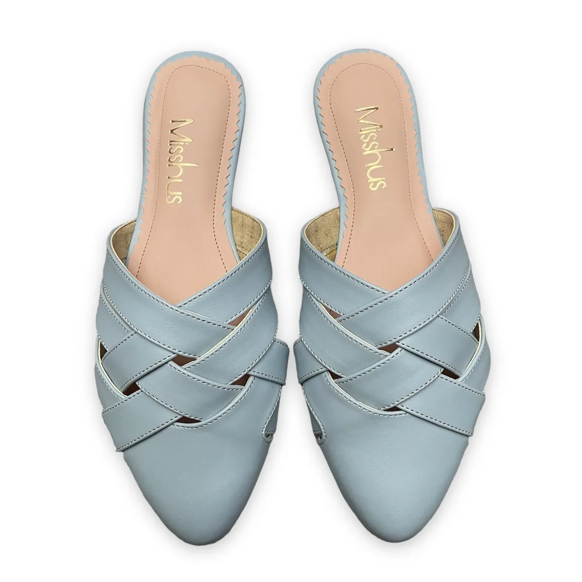 GENERICO - Zapatos mules Mujer Misshus Hilda celeste