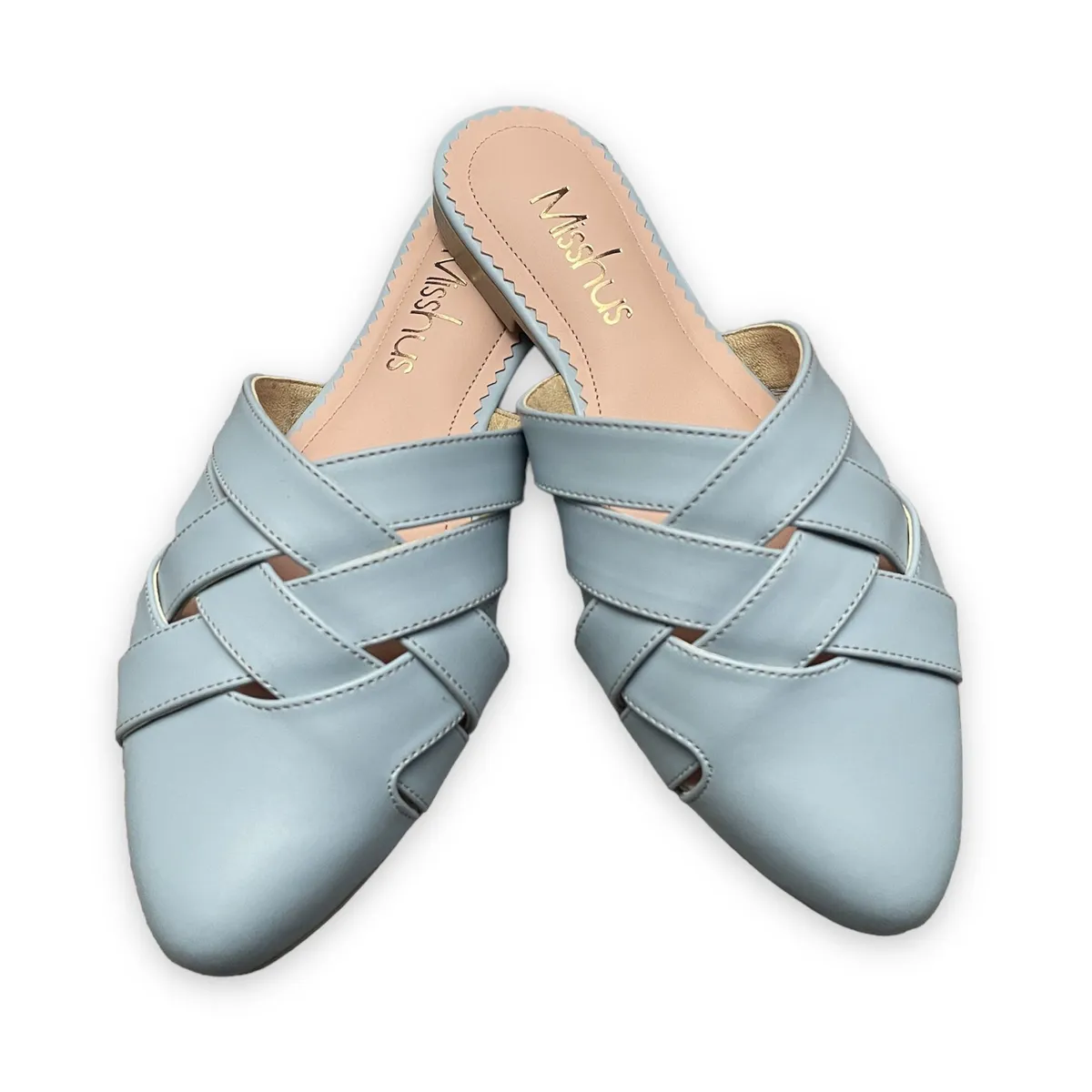 GENERICO - Zapatos mules Mujer Misshus Hilda celeste