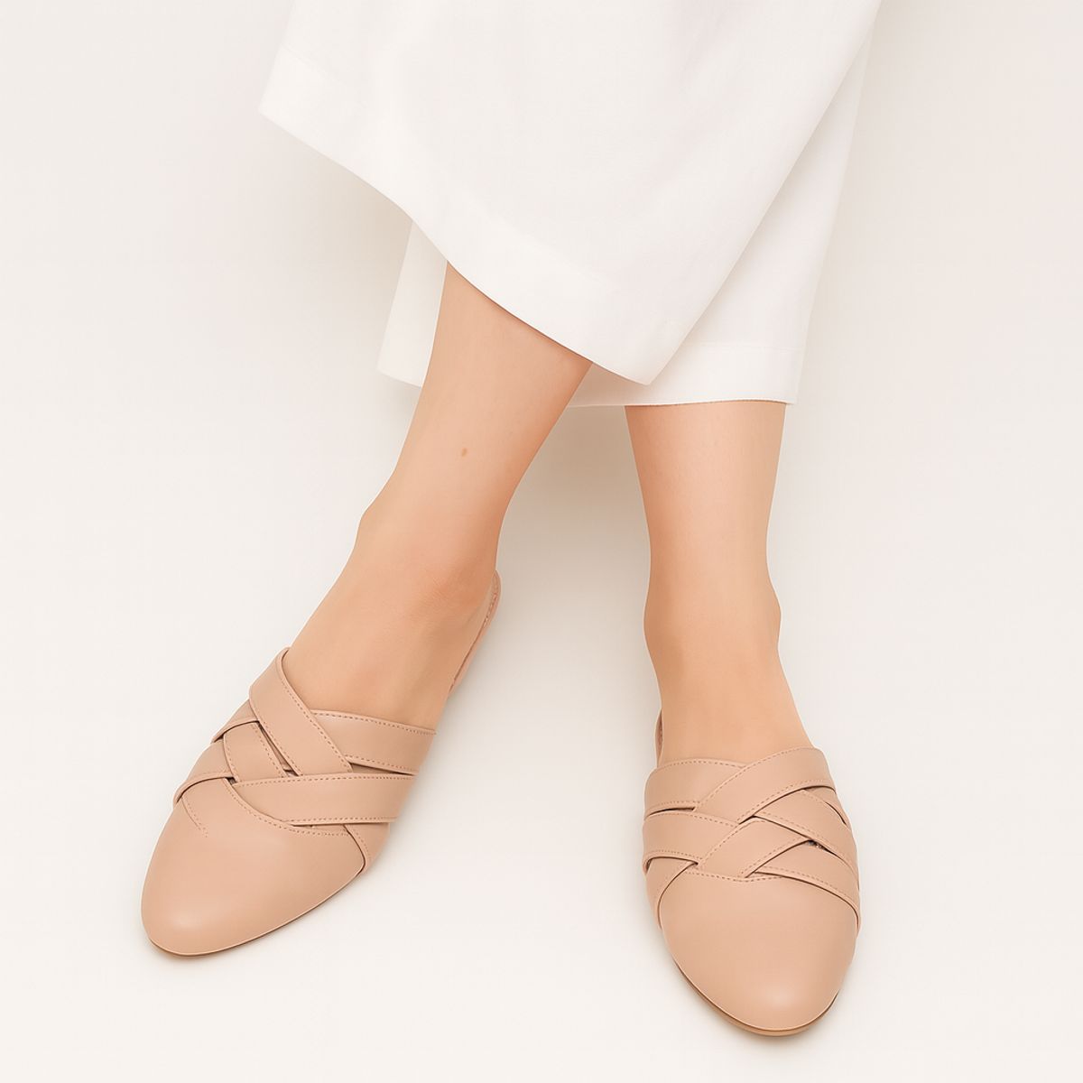 GENERICO - Zapatos mules Mujer Misshus Hilda beige