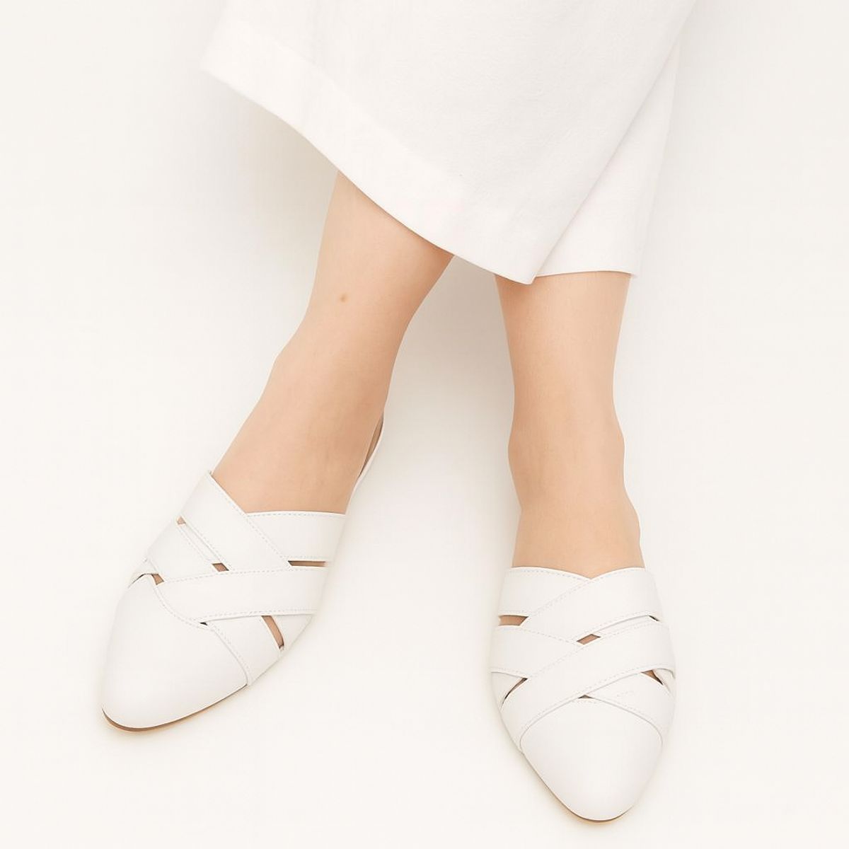 GENERICO - Zapatos mules Mujer Misshus Hilda blanco