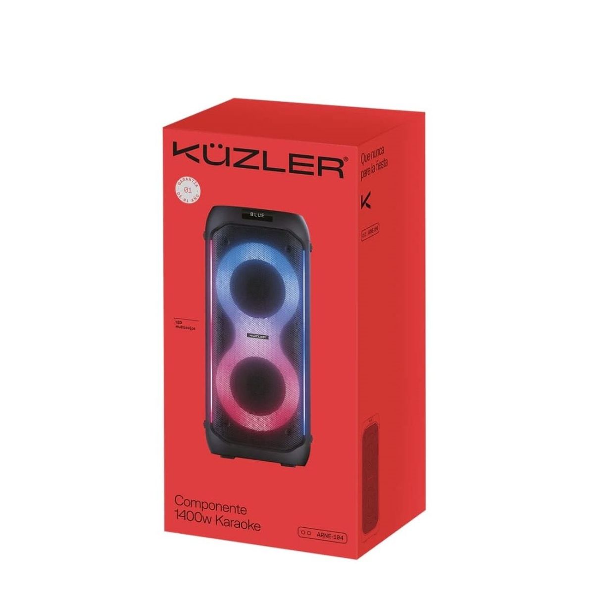 KUZLER - Parlante Karaoke Party box Kuzler ARNE-104