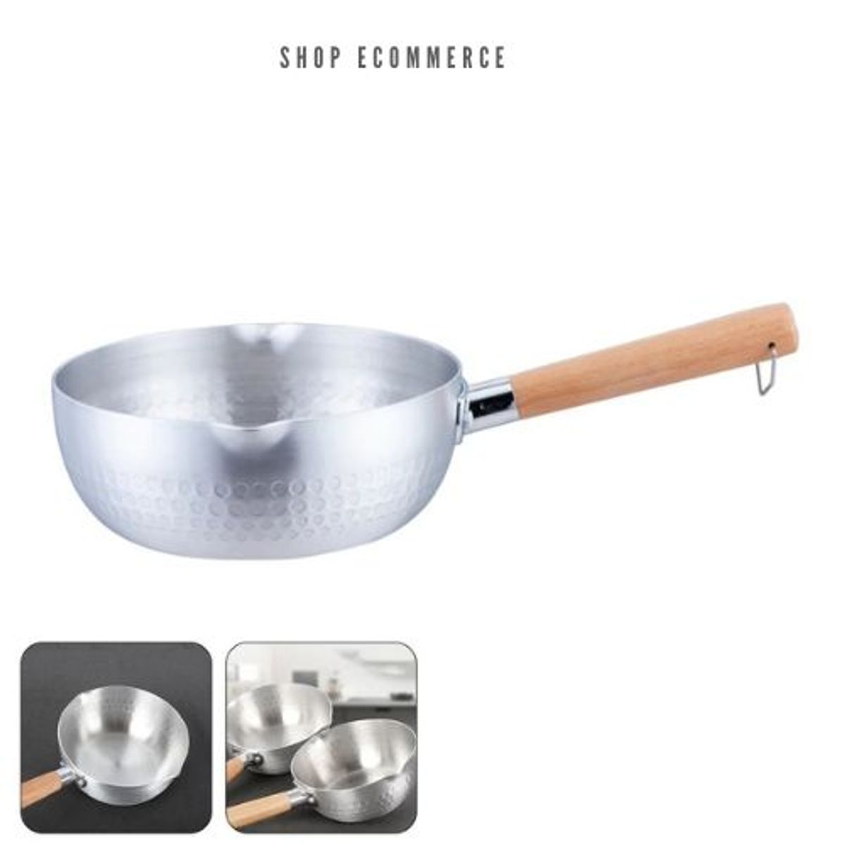 GENERICO - Olla lechera de acero inoxidable 1500ml