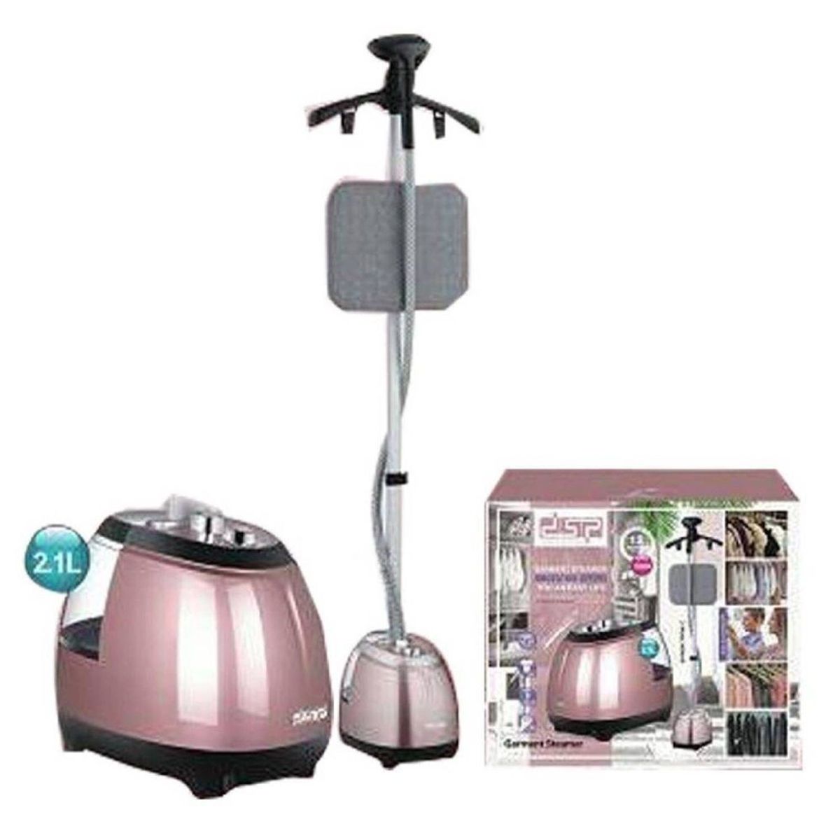 LH ELECTRONIC - Vaporizador de ropa mk-y19782 rosado