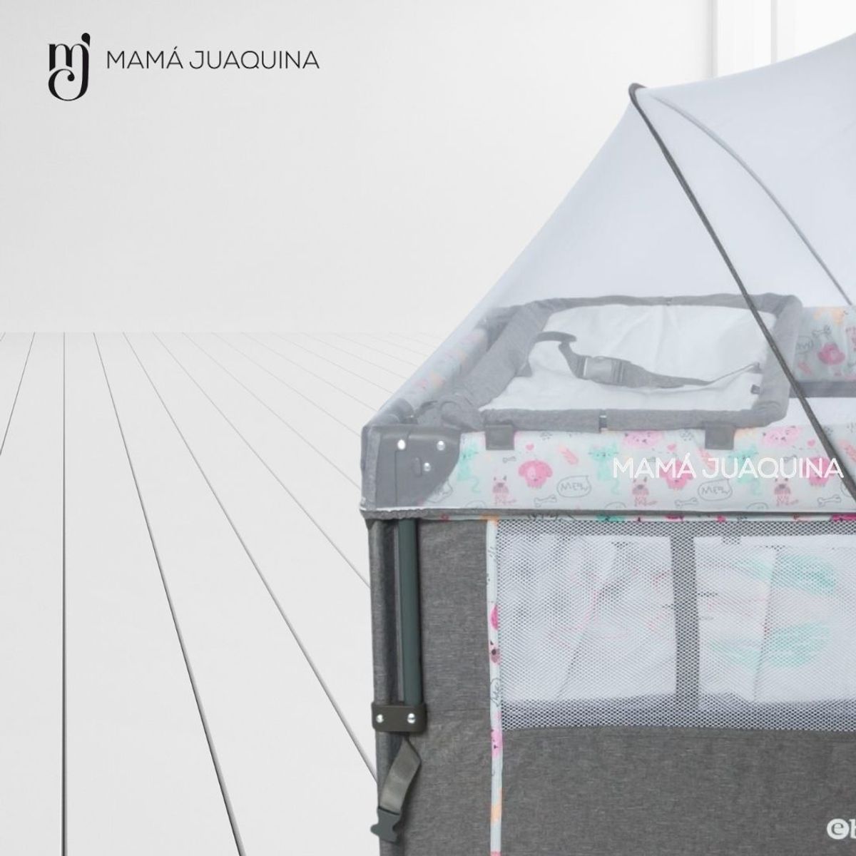 EBABY - Cuna de Lujo «MAYER» Edición Limitada Light Pink