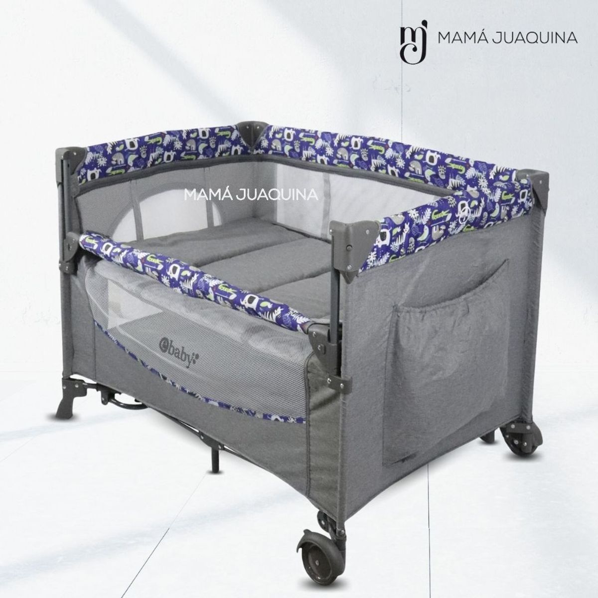 EBABY - Cuna Corral de Lujo «FIYI» Edición Limitada Blue