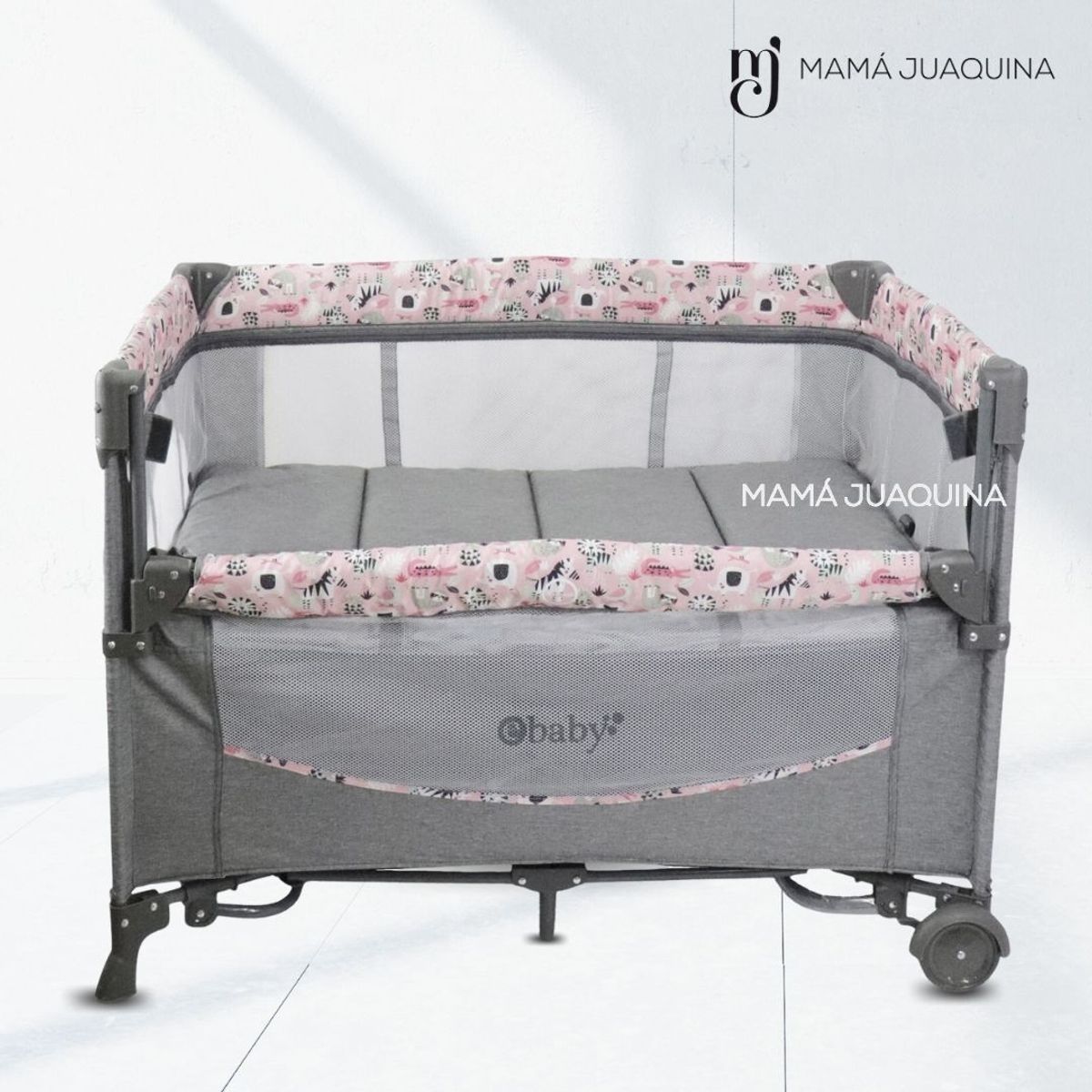 EBABY - Cuna Corral de Lujo «FIYI» Edición Limitada Pink