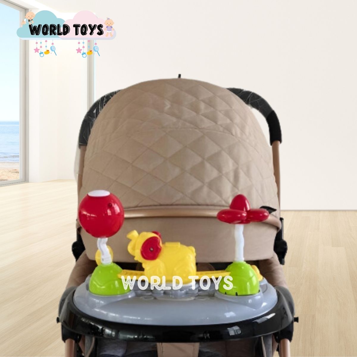 CONFORT - Coche Cuna de Lujo «SUMMER DREAM II» Beige