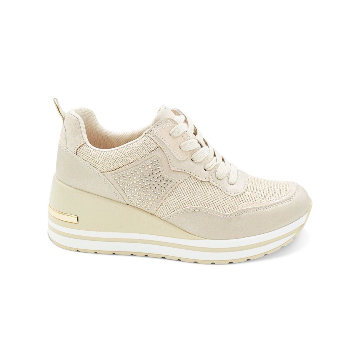 STHEF - Zapatilla STHEF 7604 BEIGE
