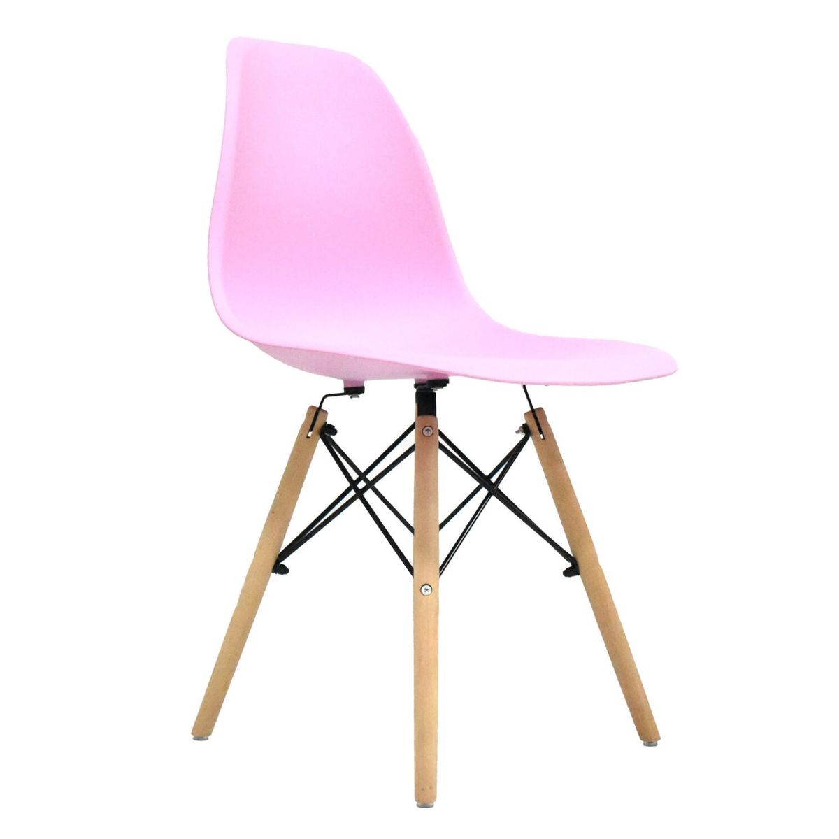 GENERICO - Silla Diseño Eames Rosado MobelArt