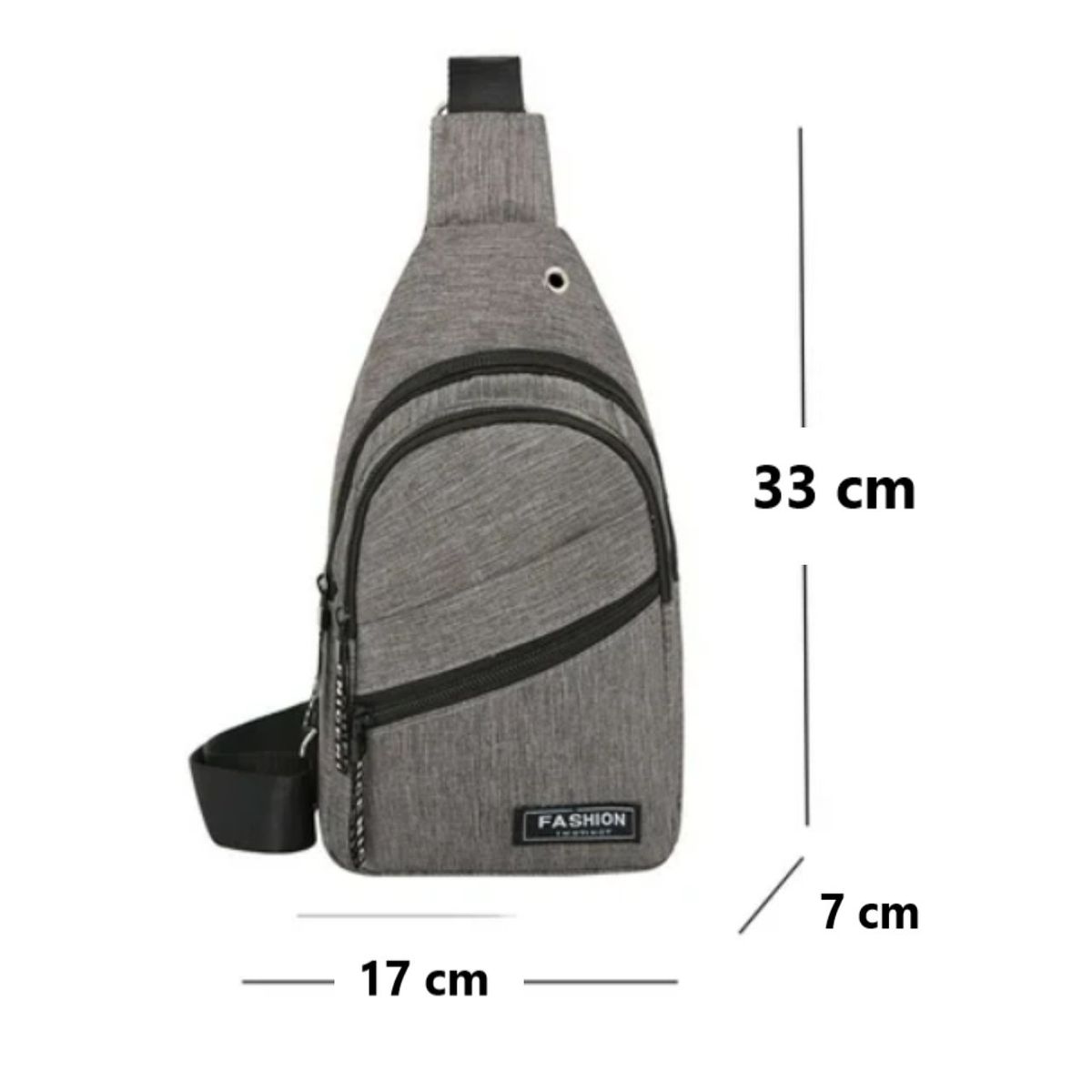 GENERICO - Pechera Mochila Morral fashion de nilón