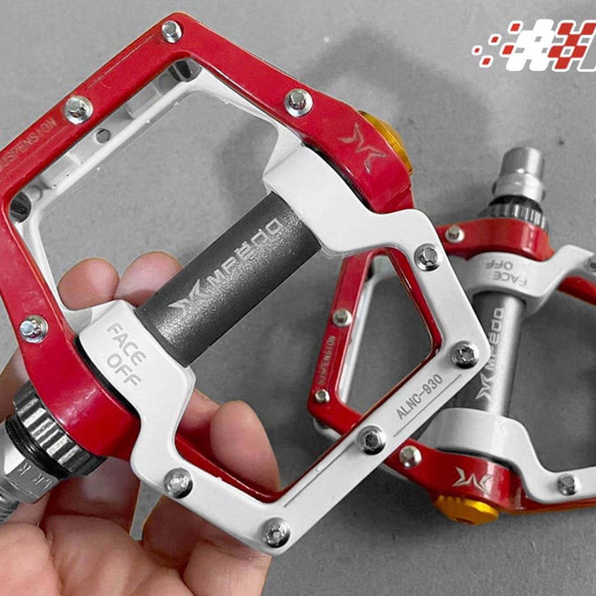 GENERICO - Pedales Para Bicicleta Montañera Con Pines