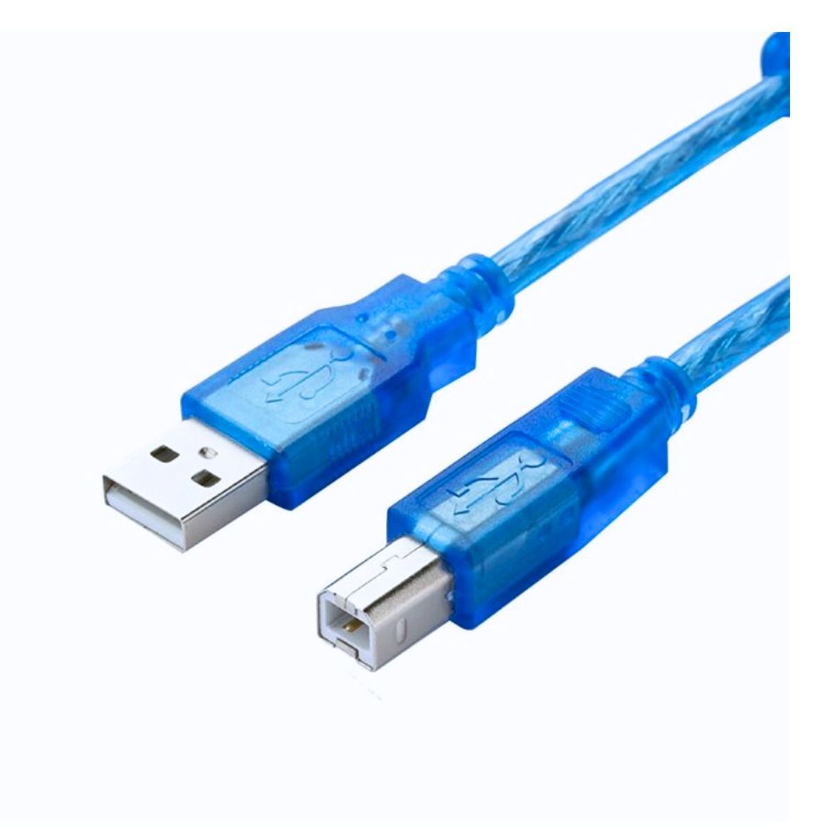 GENERICO - Cable Para Impresora Escaner Usb 2.0 -10 Metros - Azul