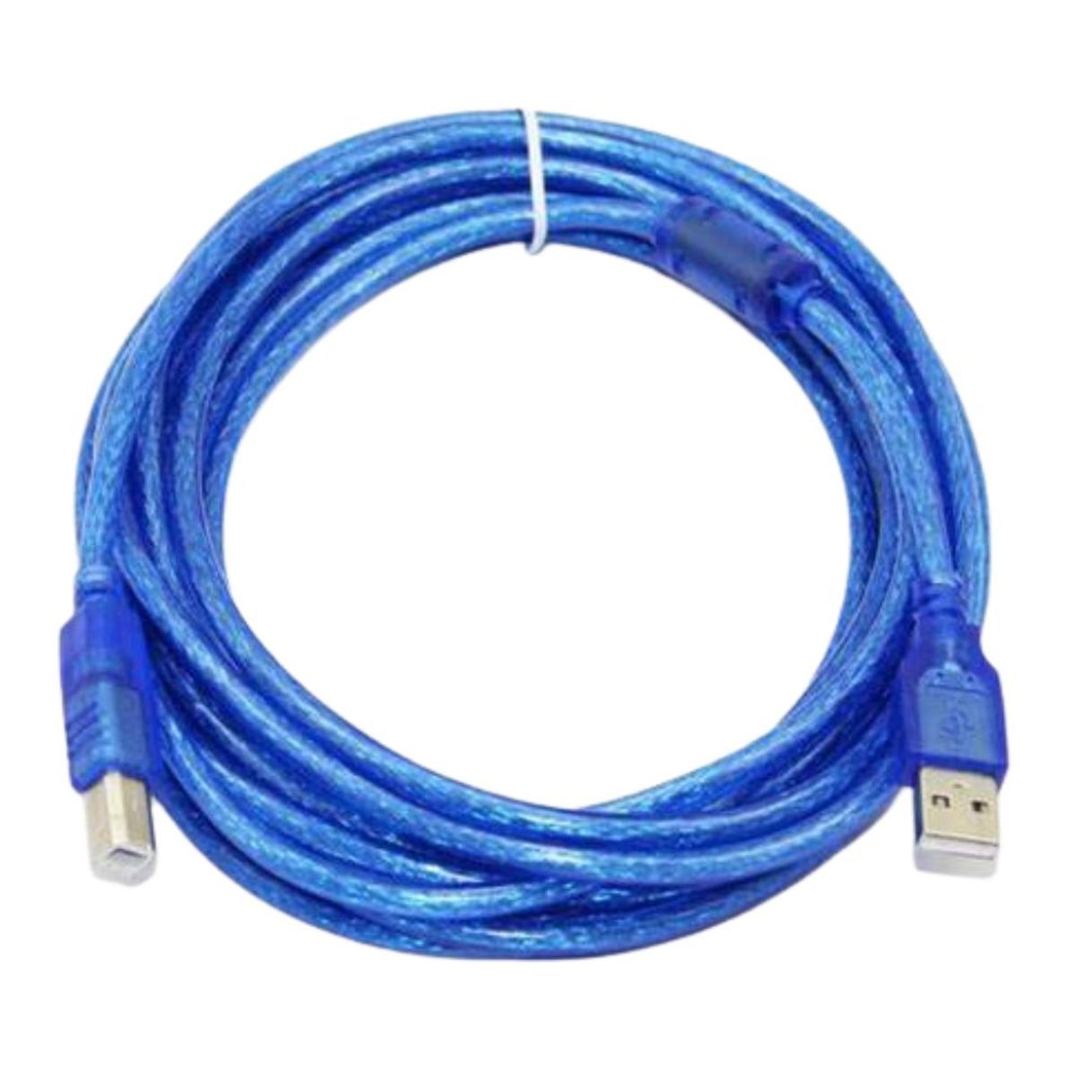 GENERICO - Cable Para Impresora Escaner Usb 2.0 -10 Metros - Azul