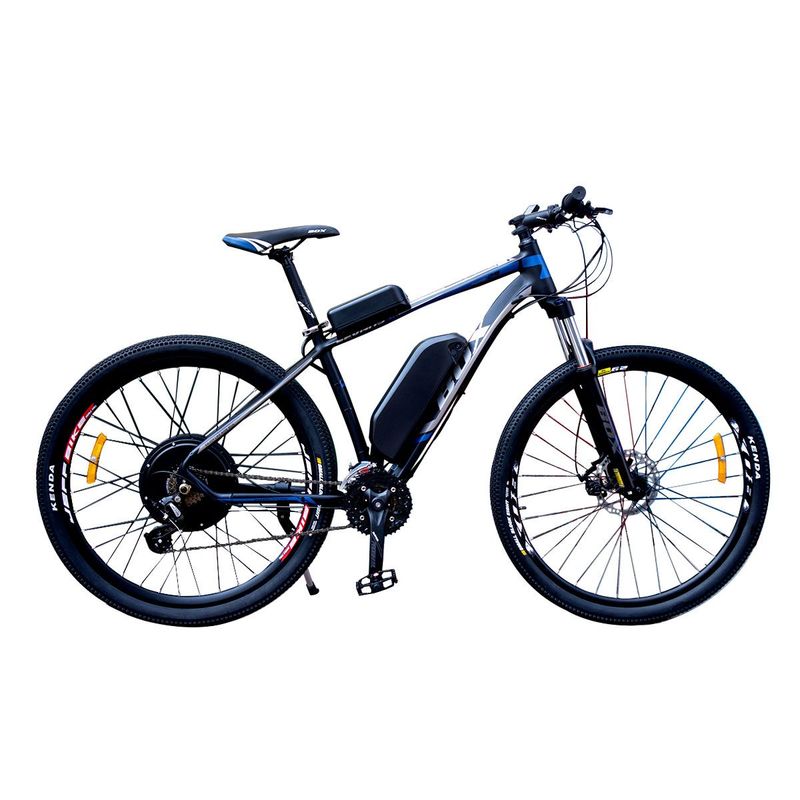 BOX BIKE - Bicicleta Electrica de Aluminio Modelo Evans Aro 29 Azul
