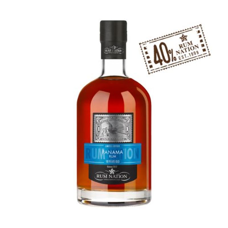 GENERICO - RUM NATION Panamá 10 años Botella 700 ml