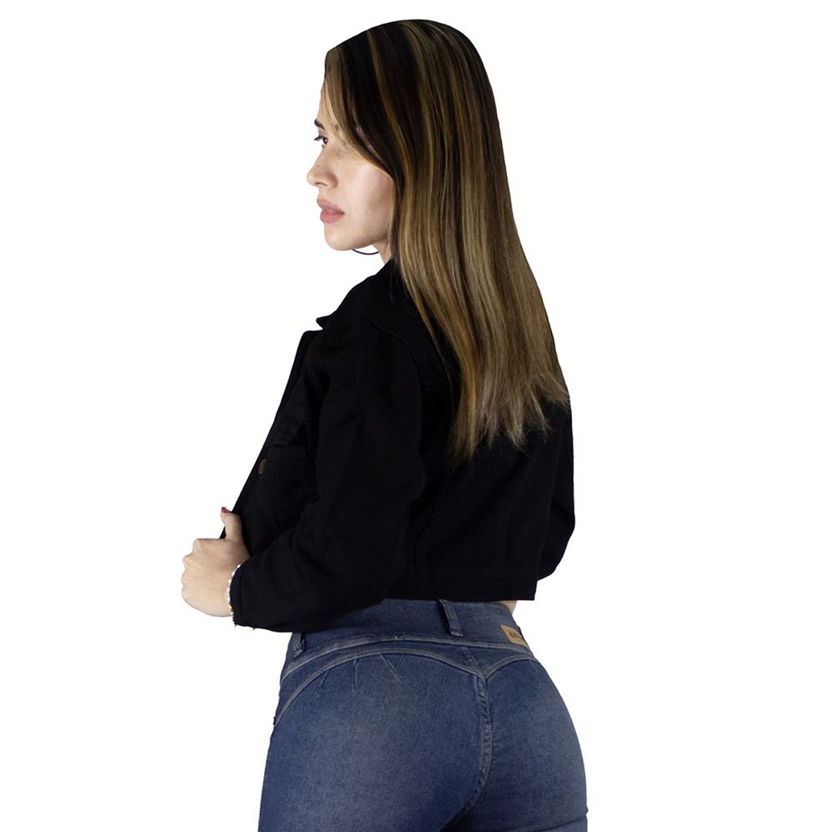 TANSY - Casaca de mujer -Sofìa-Tansy - Negro