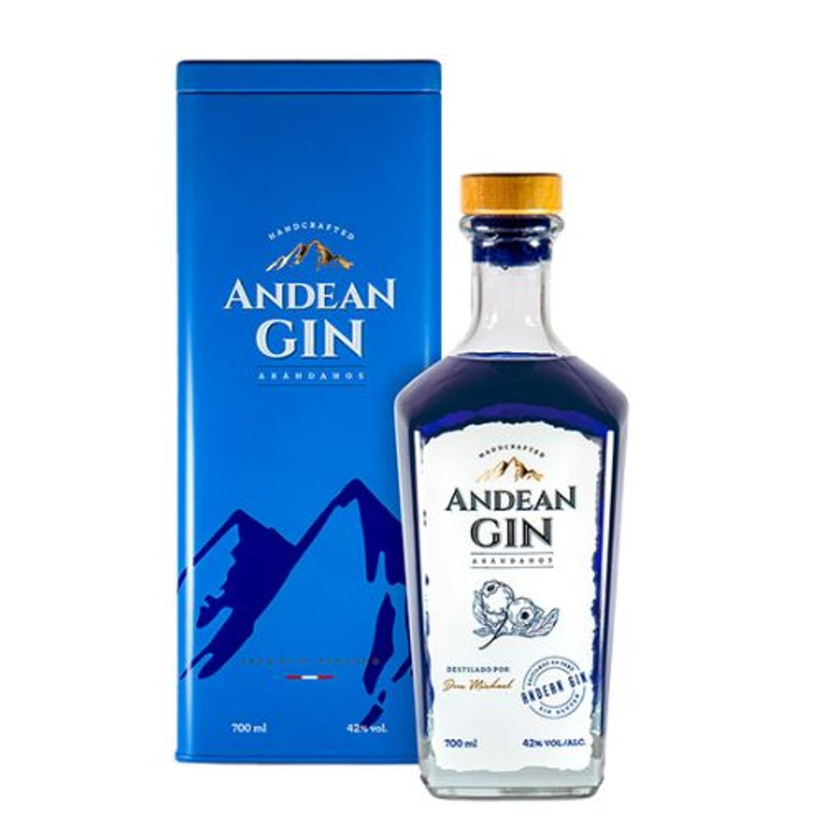 GENERICO - ANDEAN GIN ARÁNDANOS DON MICHAEL 700 ML