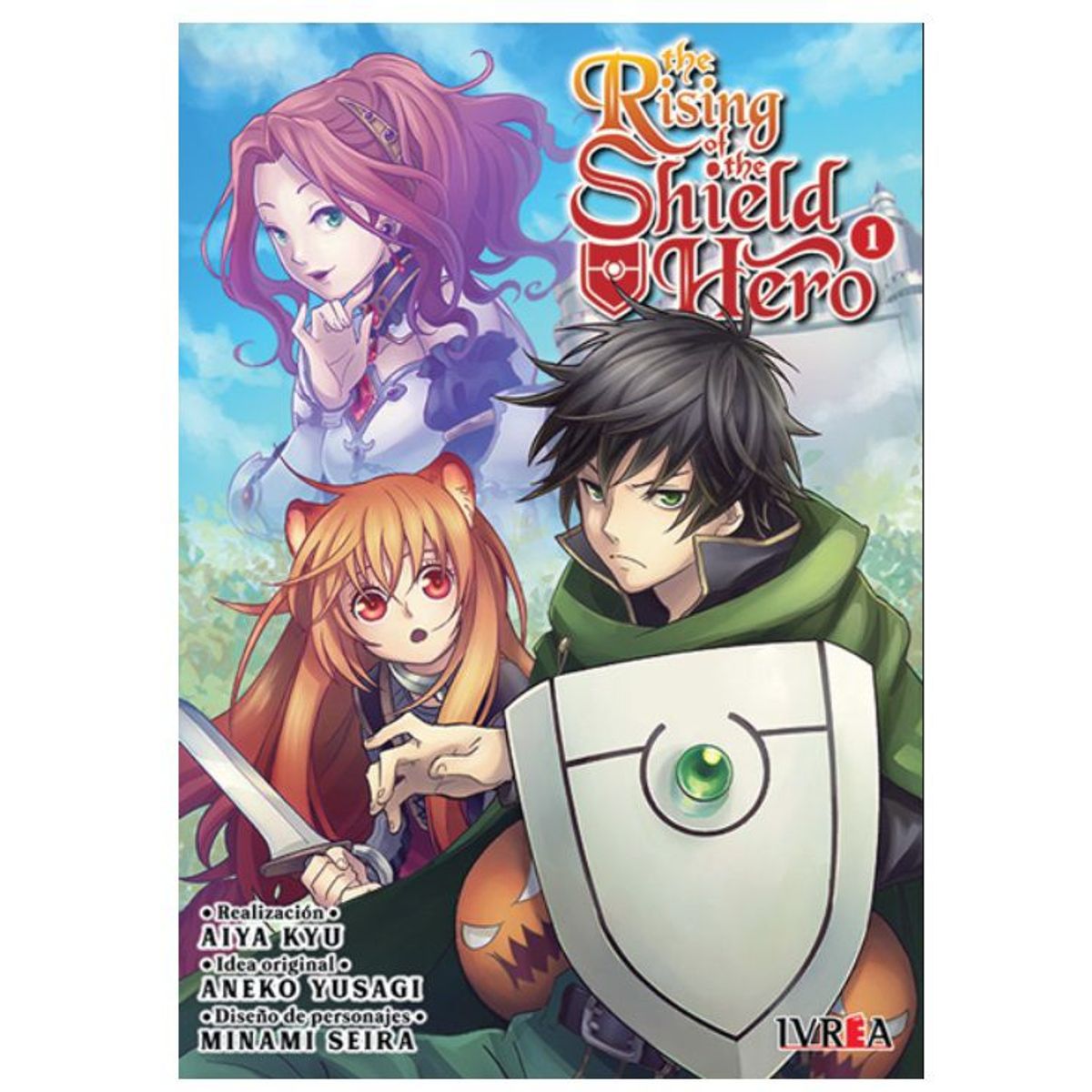 IVREA - Manga The Rising Of The Shield Hero Tomo 01