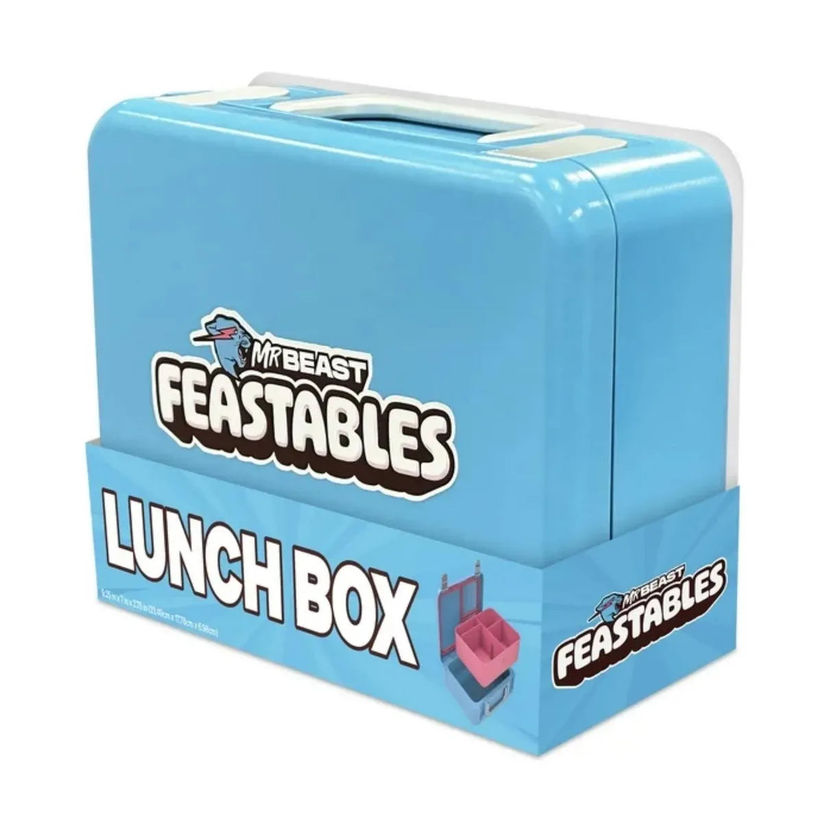 GENERICO - Lonchera Coleccionable Mr Beast Feastable Rosa/Azul